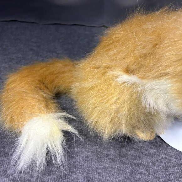 Hansa Sitting Fox Cub Plush Soft‎ Toy 17” 2015 Realistic - Picture 11 of 14